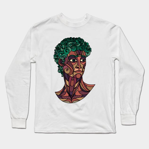 Michelangelo's David by Hung Creations Long Sleeve T-Shirt by HungCreations